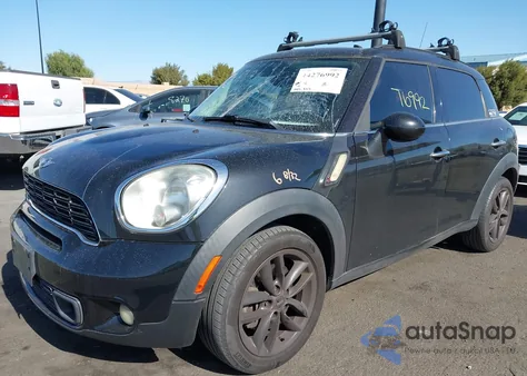 2013 Mini Countryman Cooper S from USA, damaged, VIN WMWZC3C56DWP21396